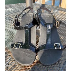 Vionic Adrianne Women's Strappy Sandals Black Size 9